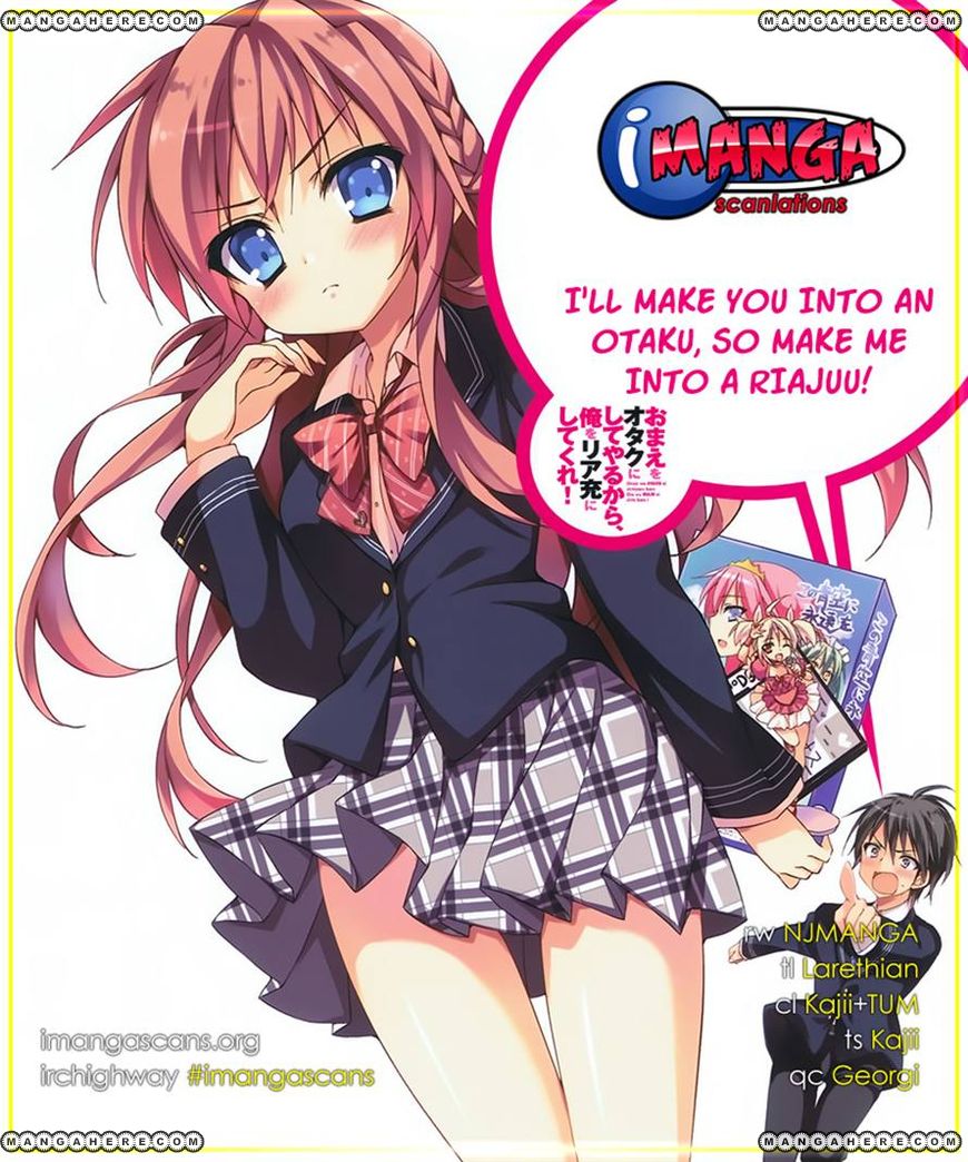 Omae o Otaku ni Shiteyaru kara, Ore o Riajuu ni Shitekure! - Chapter 2 - 1