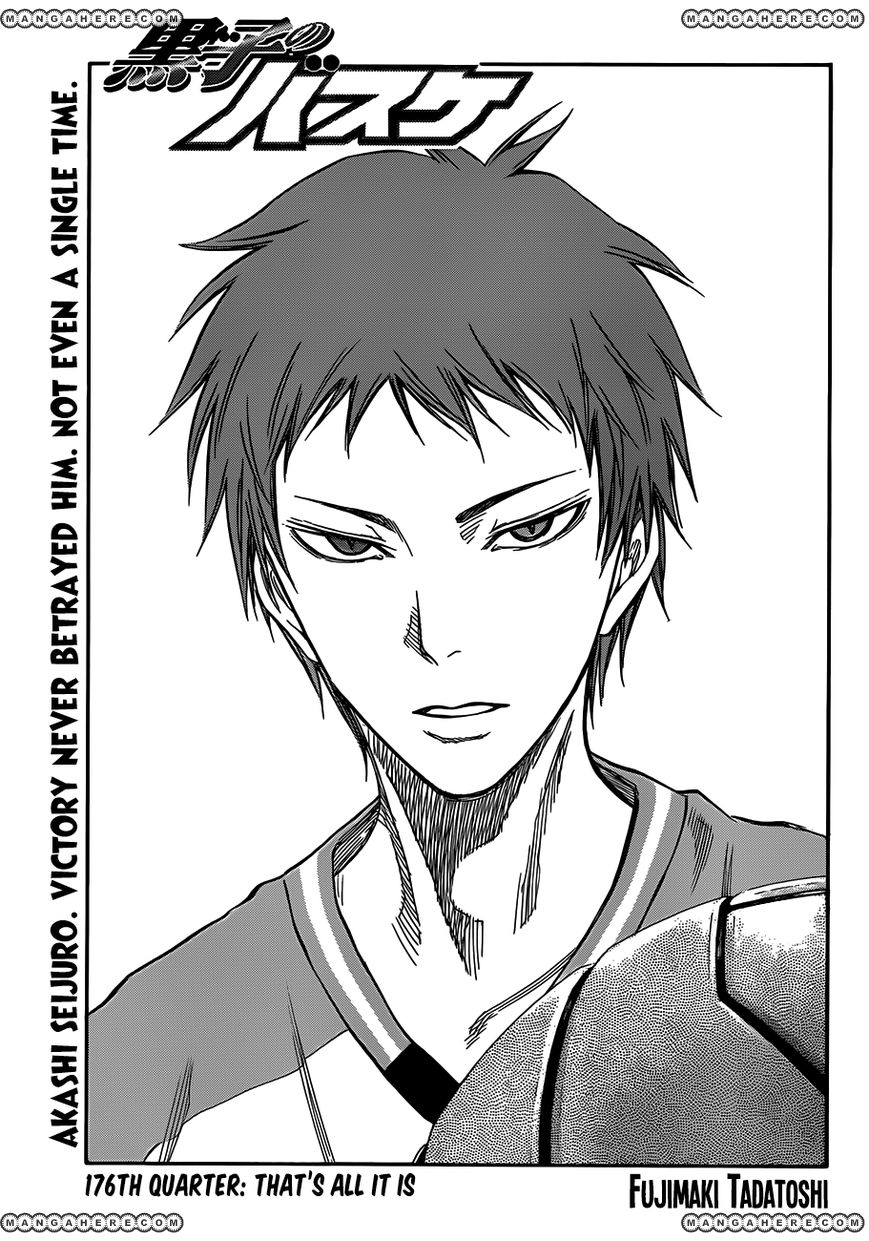 Kuroko no Basket - Chapter 176 - 1