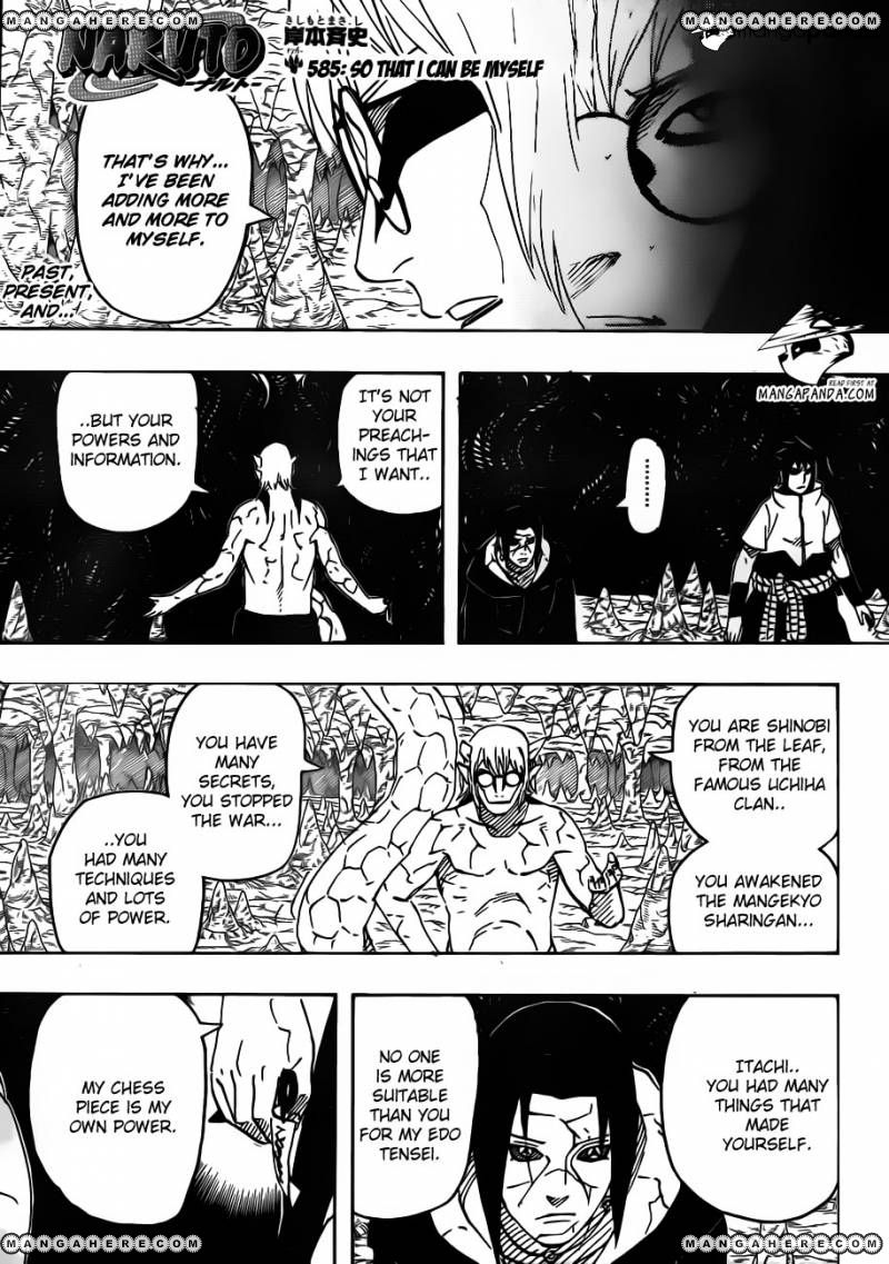 Naruto 585 Page 1