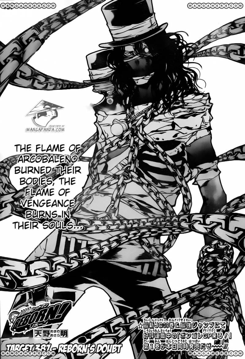 Katekyo Hitman Reborn - Chapter 387 - 1