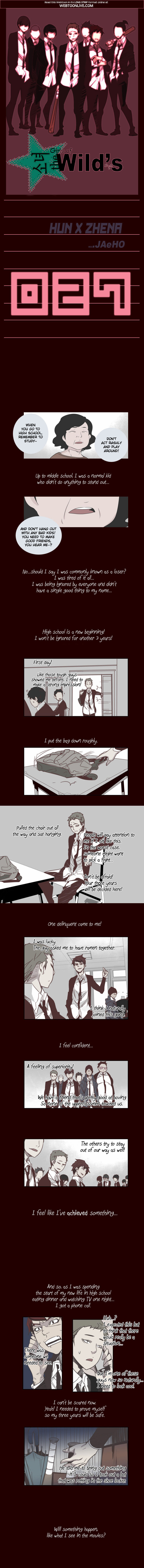 Girl the Wild's 27 Page 1
